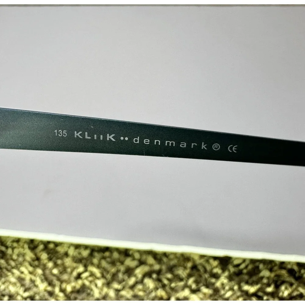 Kliik Denmark Eyeglasses FRAMES ONLY 269 233 Green Full Rim Metal 47-16-135